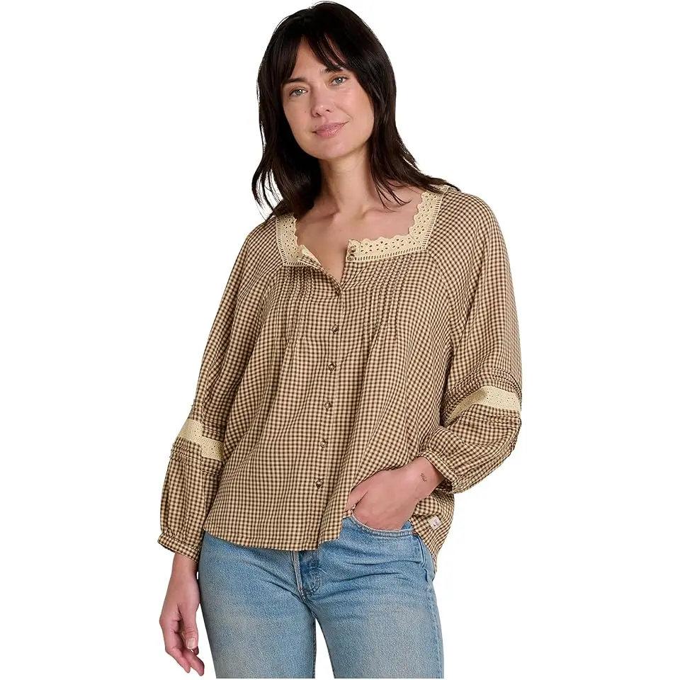 Manzana Peasant Long Sleeve Shirt
