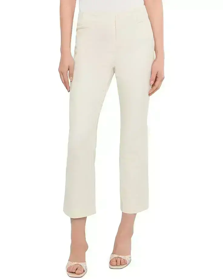 Women's NIC+ZOE Petite 28" Plaza Demi Boot Cotton Bi-Stretch Pants