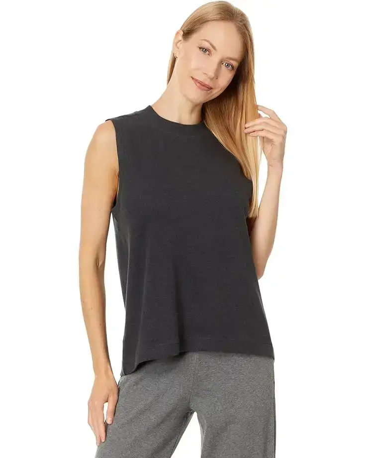 Women's PACT Airplane Mock Neck Shell