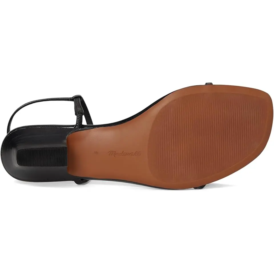 The Maycie Asymmetric T-Strap Sandal