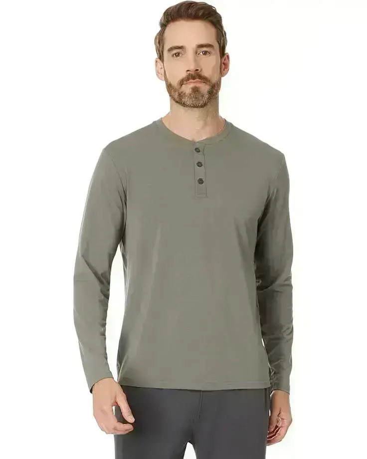 Men's Free Fly Bamboo Flex Long Sleeve Henley