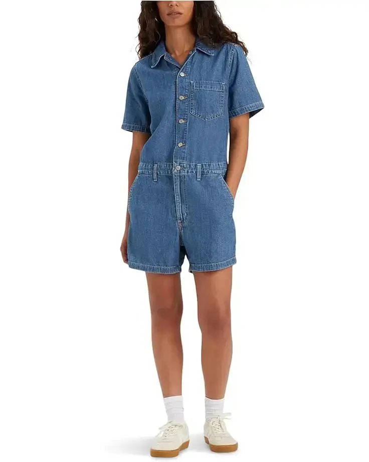 Women's Levi's® Womens Short Sleeve Heritage Romper
