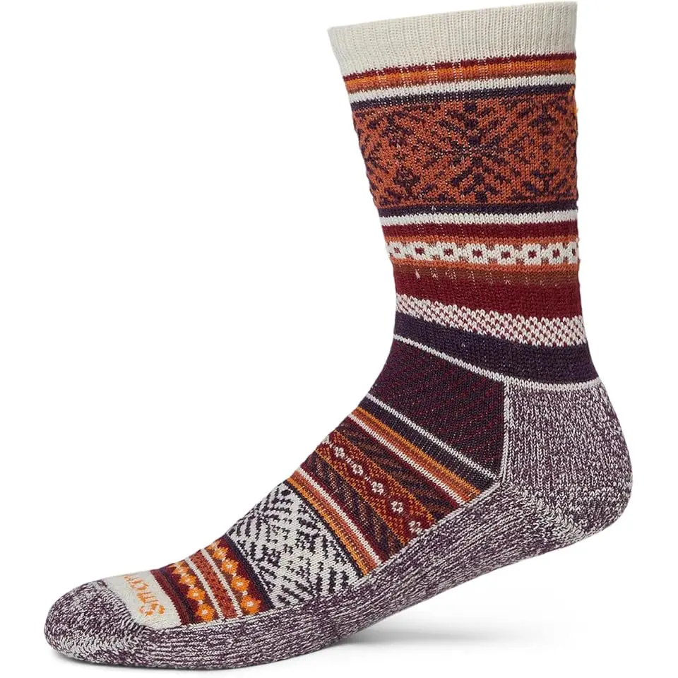 Everyday Fair Isle Sweater Crew Socks