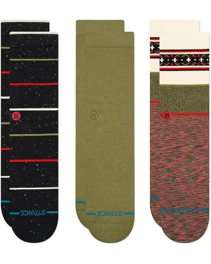 Unisex Stance Greetings 3 Pack Crew