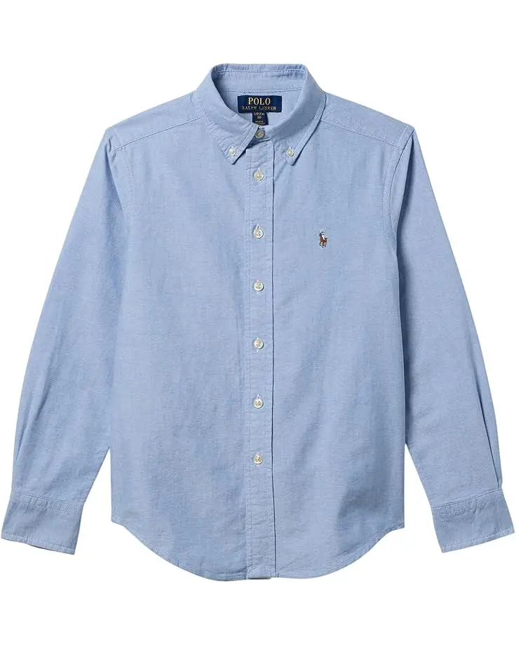 Cotton Oxford Sport Shirt (Big Kids)