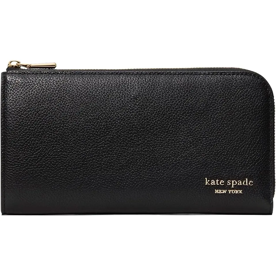 Devin Pebbled Leather Zip Around Continental Wallet