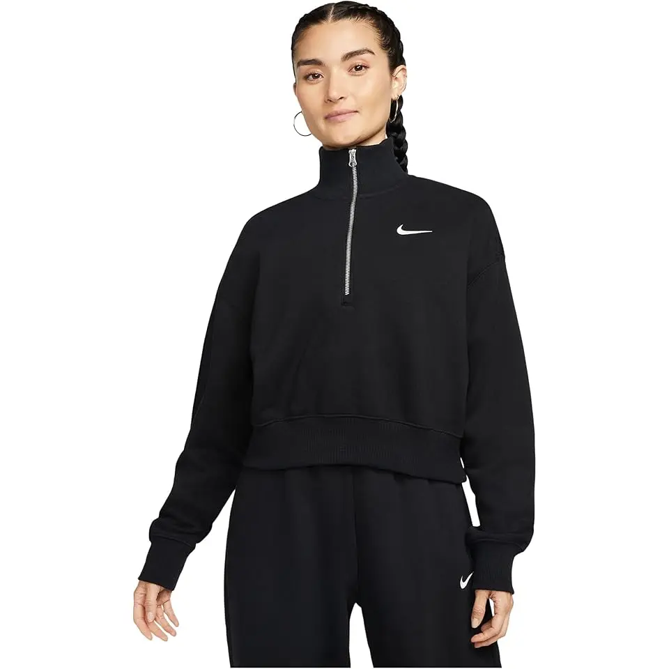 Sportswear Phoenix Fleece 1/4-Zip Cropped Sweatshirt