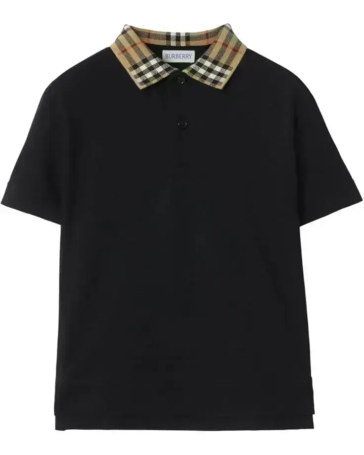 Johane Check Collar Polo Shirt (Toddler/Little Kid/Big Kid)