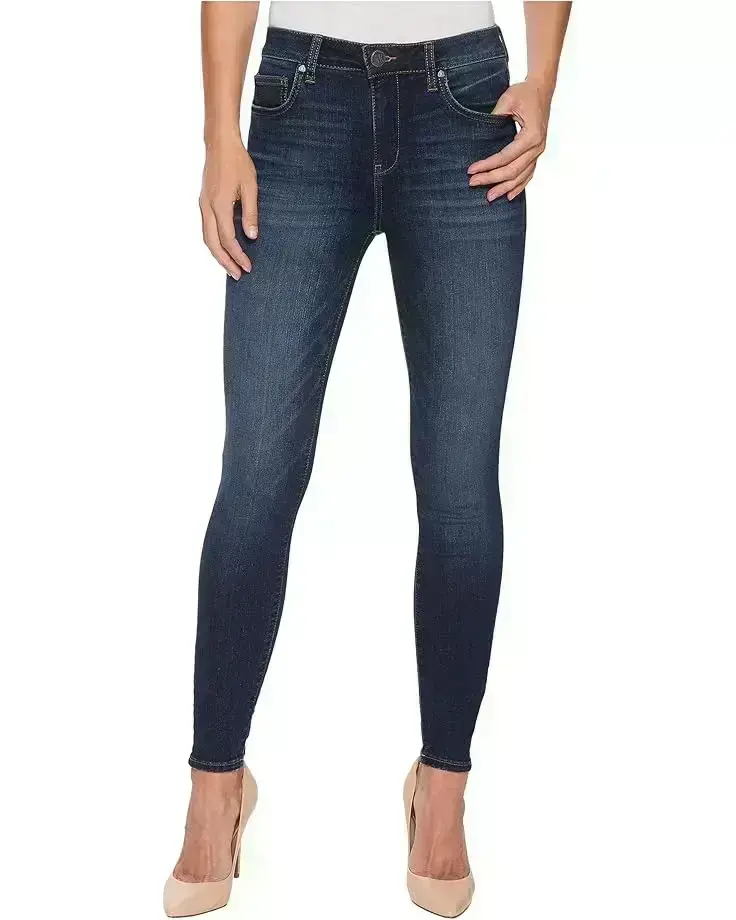 Women's KUT from the Kloth Mia High-Rise Ankle Skinny Jeans
