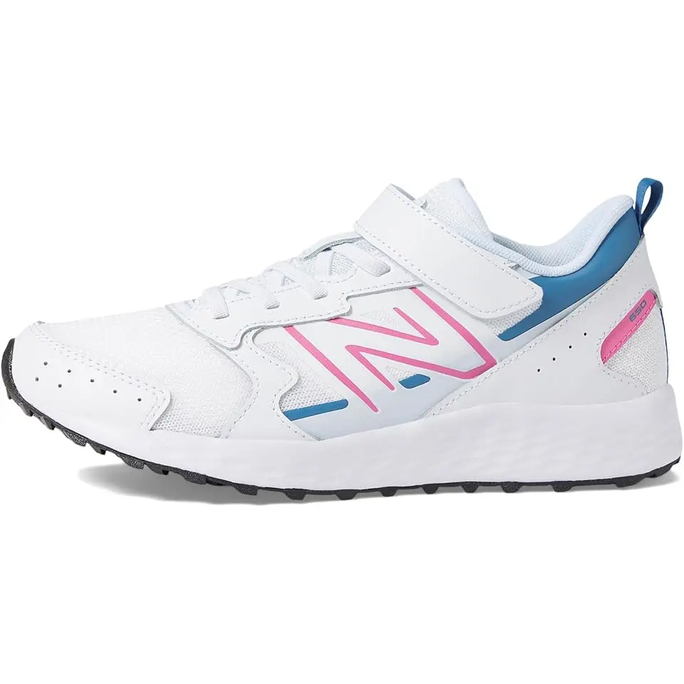 Fresh Foam 650 Bungee Lace with Top Strap (Little Kid/Big Kid)