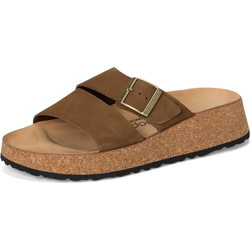 Almina Platform Sandal - Nubuck