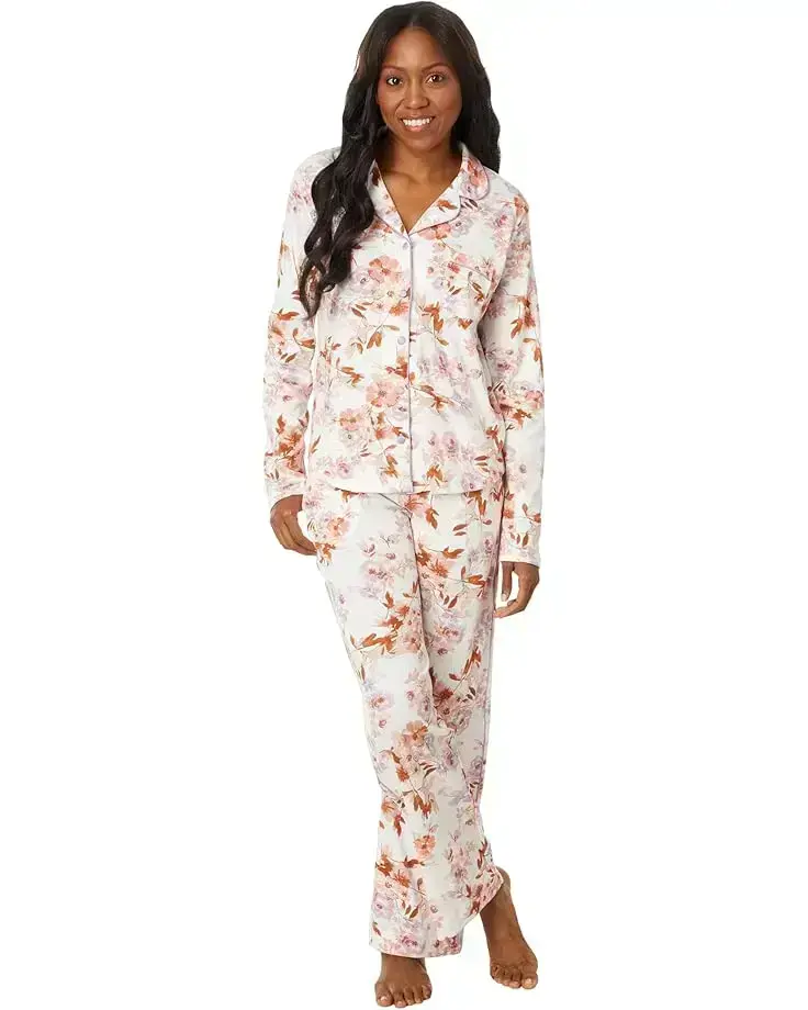 Women's Karen Neuburger Beautiful Neutrals Girlfriend PJ Set