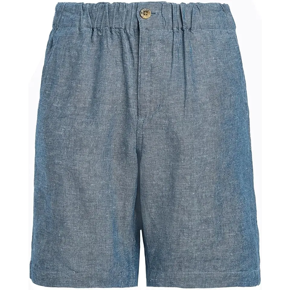 Linen Longer Pull-On Shorts (Toddler/Little Kid/Big Kid)