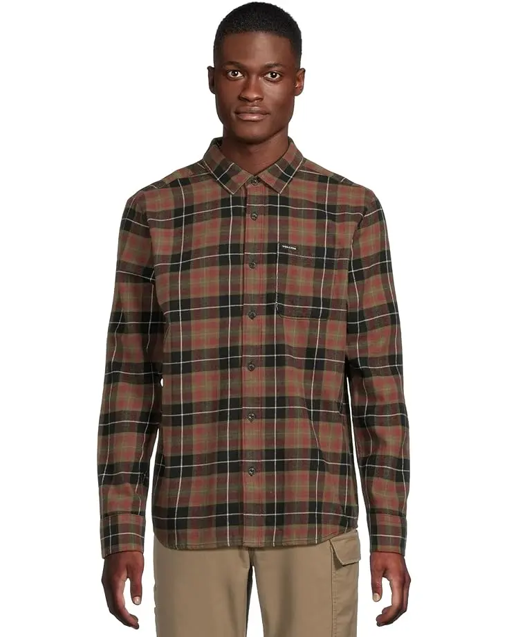 Men's Volcom Caden Plaid Long Sleeve