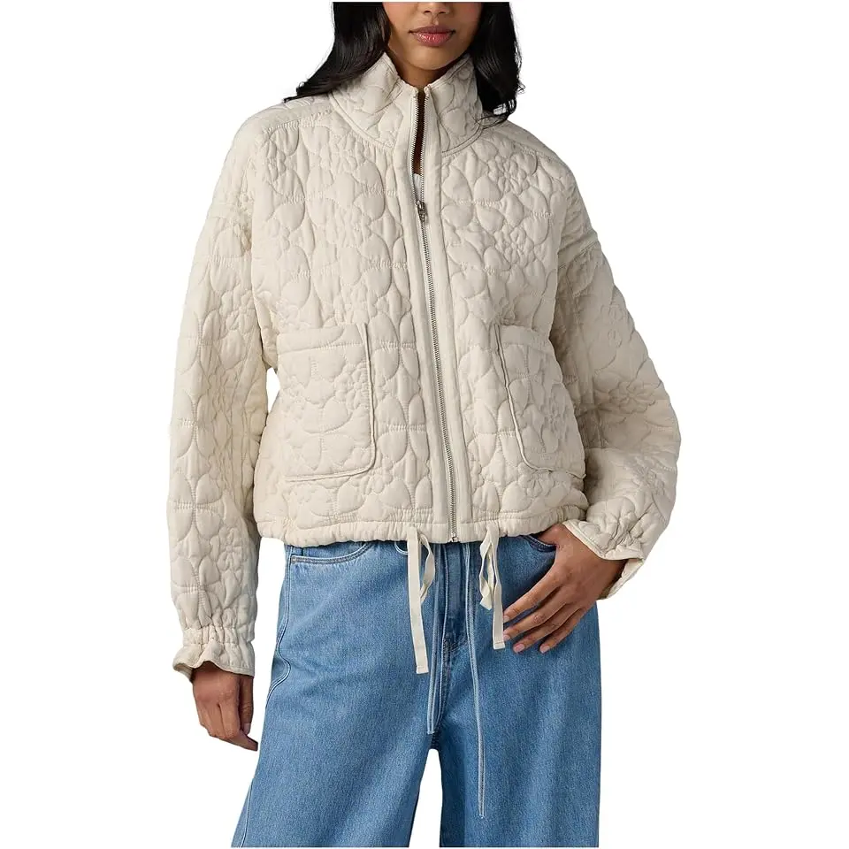 Vanilla Ice Floral Quilted Jacket