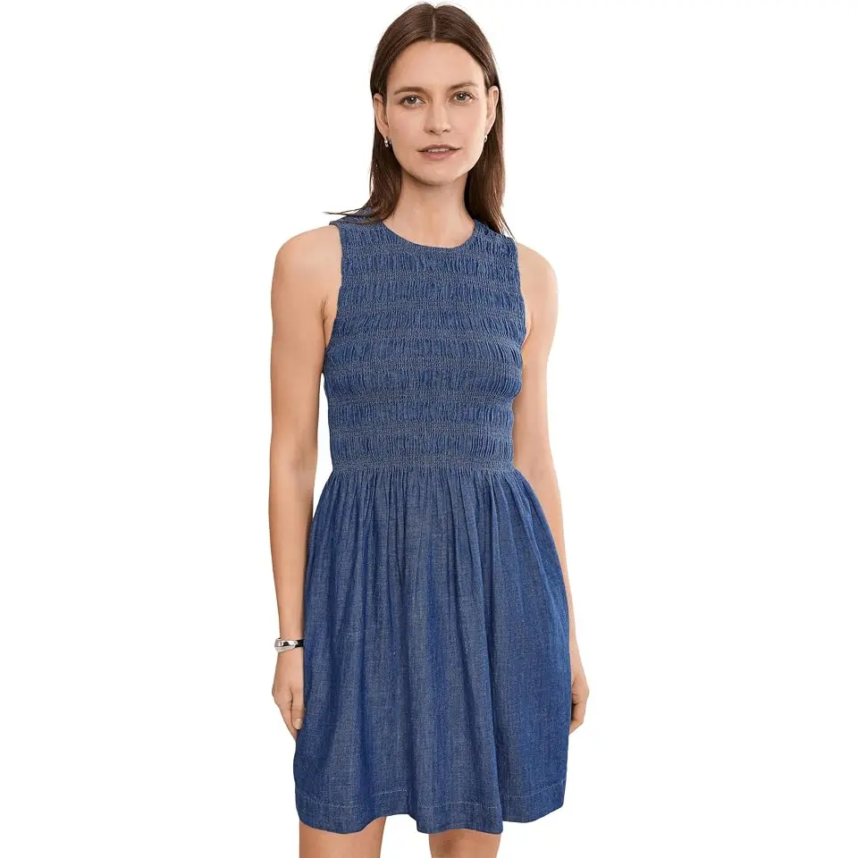 Smocked Mini Dress