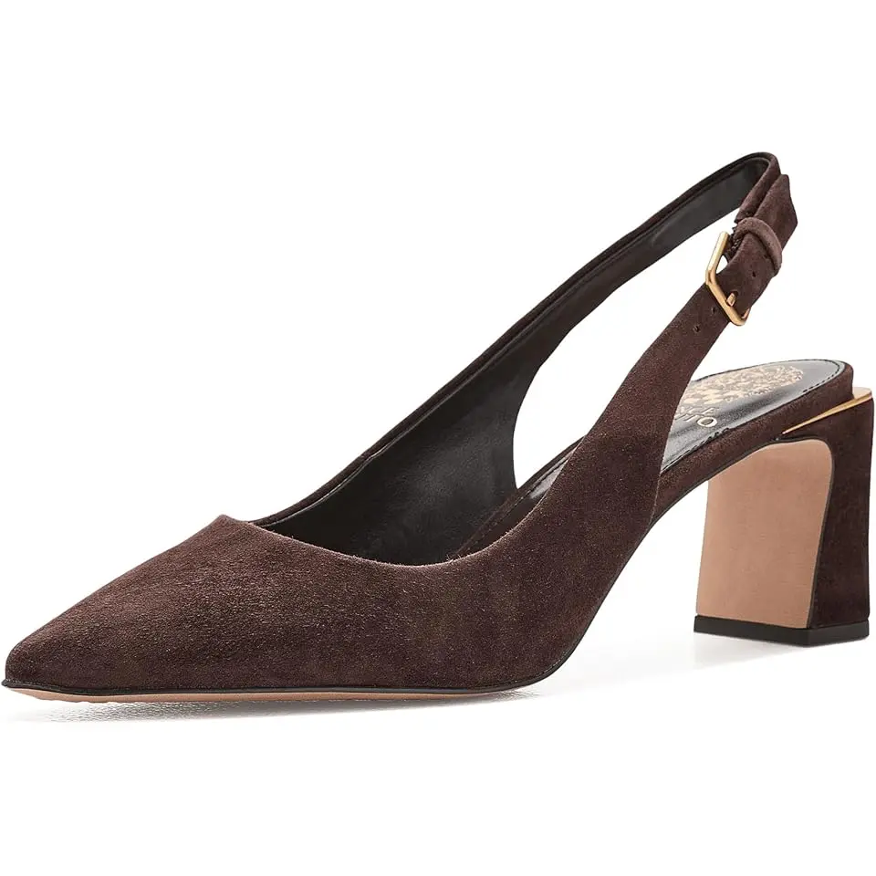 Hamden Buckle Slingback Pumps