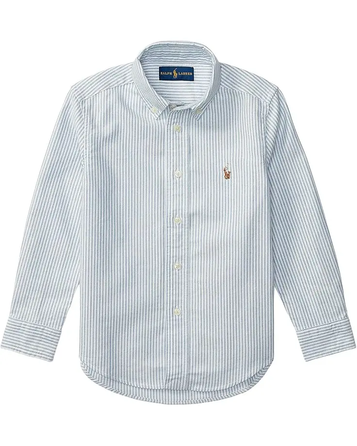 Striped Cotton Oxford Shirt (Little Kids)