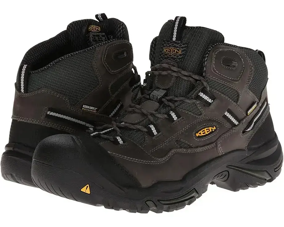Men's KEEN Utility Braddock Mid Waterproof (Steel Toe)