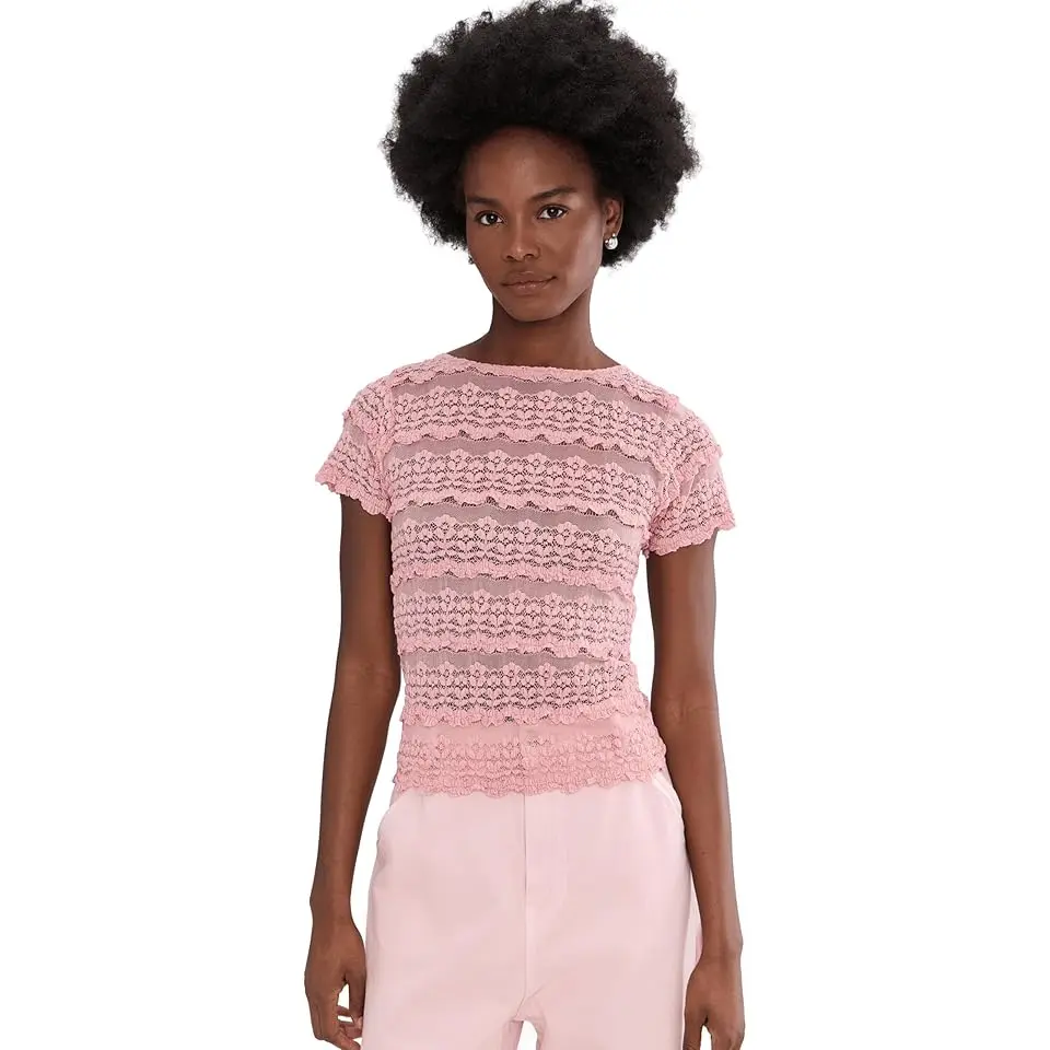 Angelina Lace Tee