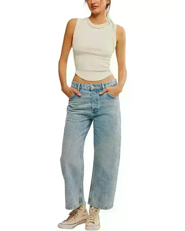Women's Free People Deep Trance Dropped Bf