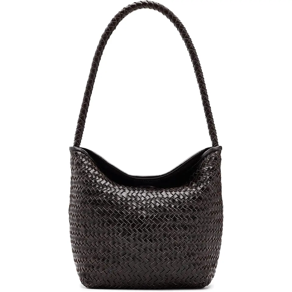 The Signature Woven Shoulder Bag