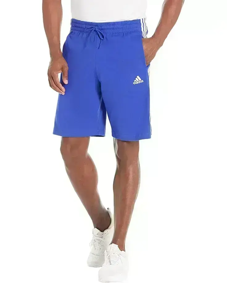 Essentials 3-Stripes Single Jersey Shorts