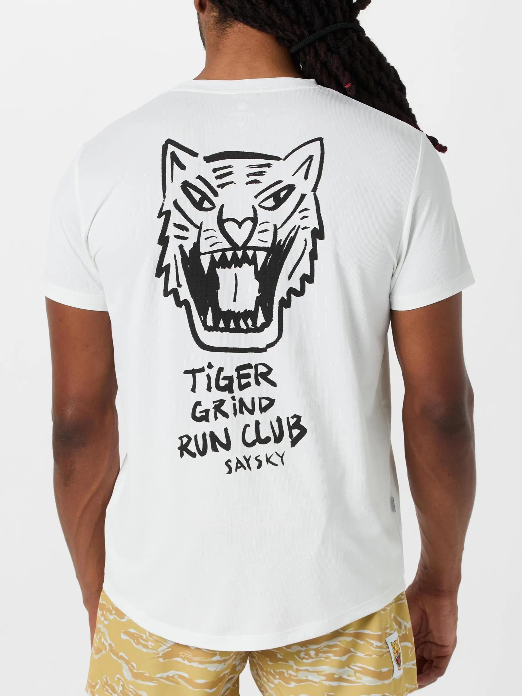Saysky Men's Tiger Combat Pro T-Shirt