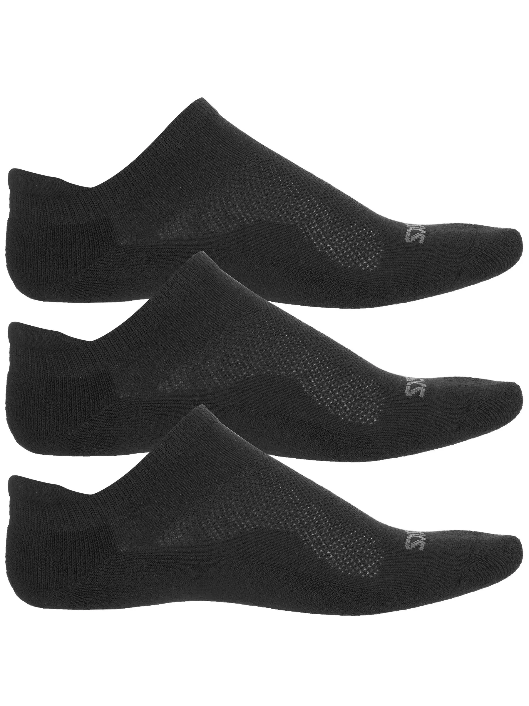 ASICS Cushion Low Cut Socks 3-Pack Grey Heather