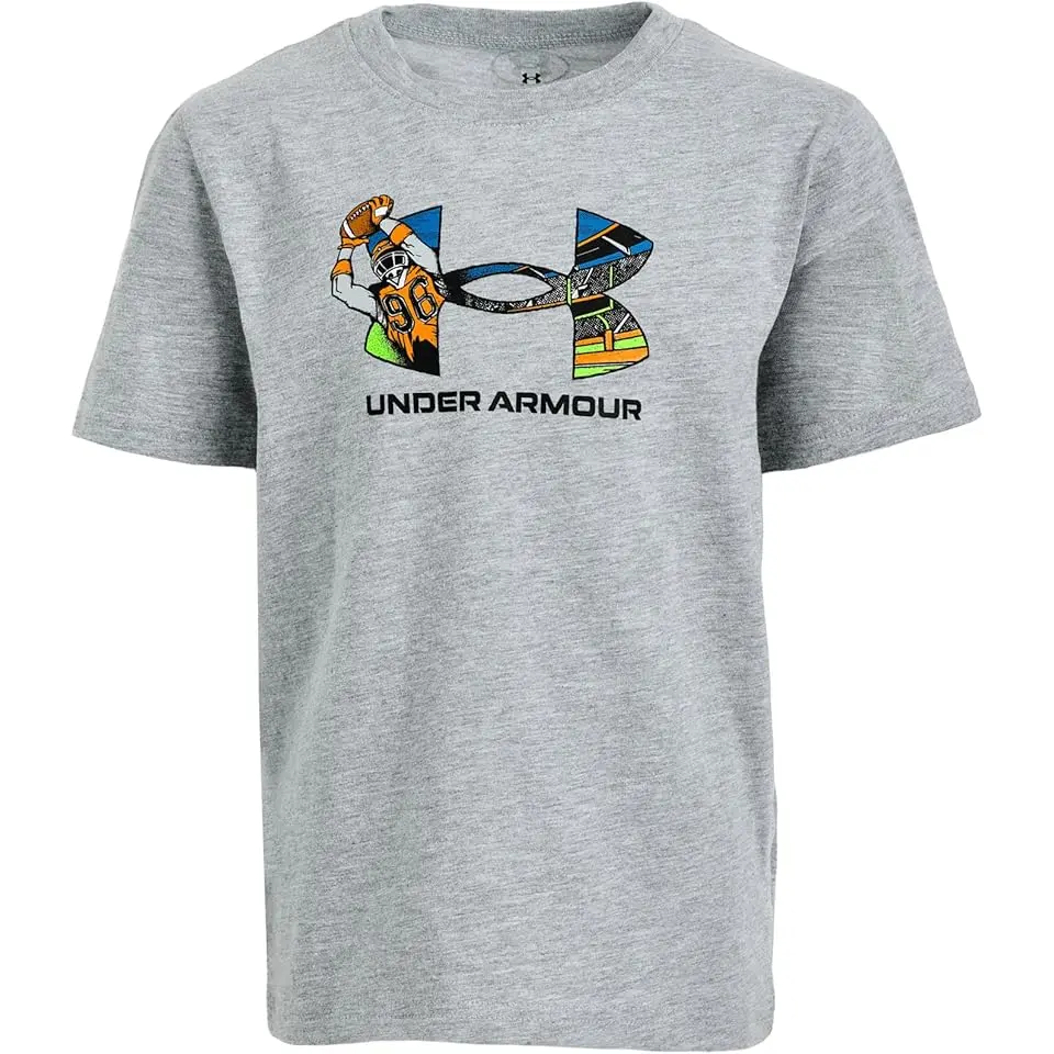 Logo Football Short Sleeve (Little Kid)