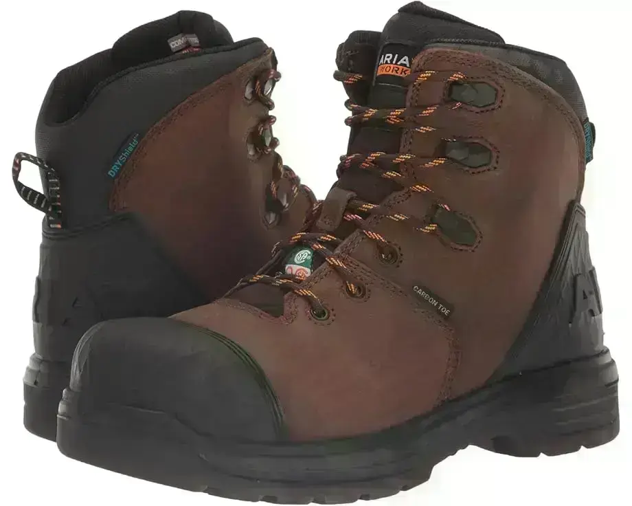 Men's Ariat Turbo Outlaw 6" CSA Waterproof Carbon Toe Work Boots