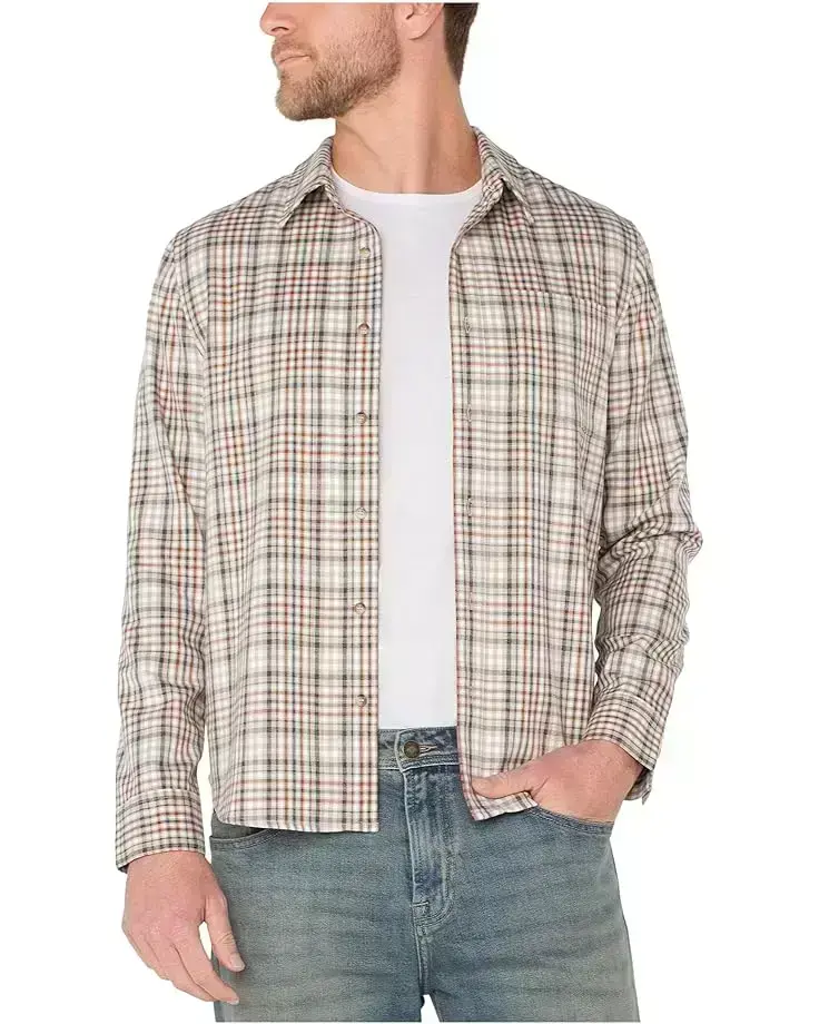 Men's Liverpool Los Angeles Long Sleeve Button Up Shirt