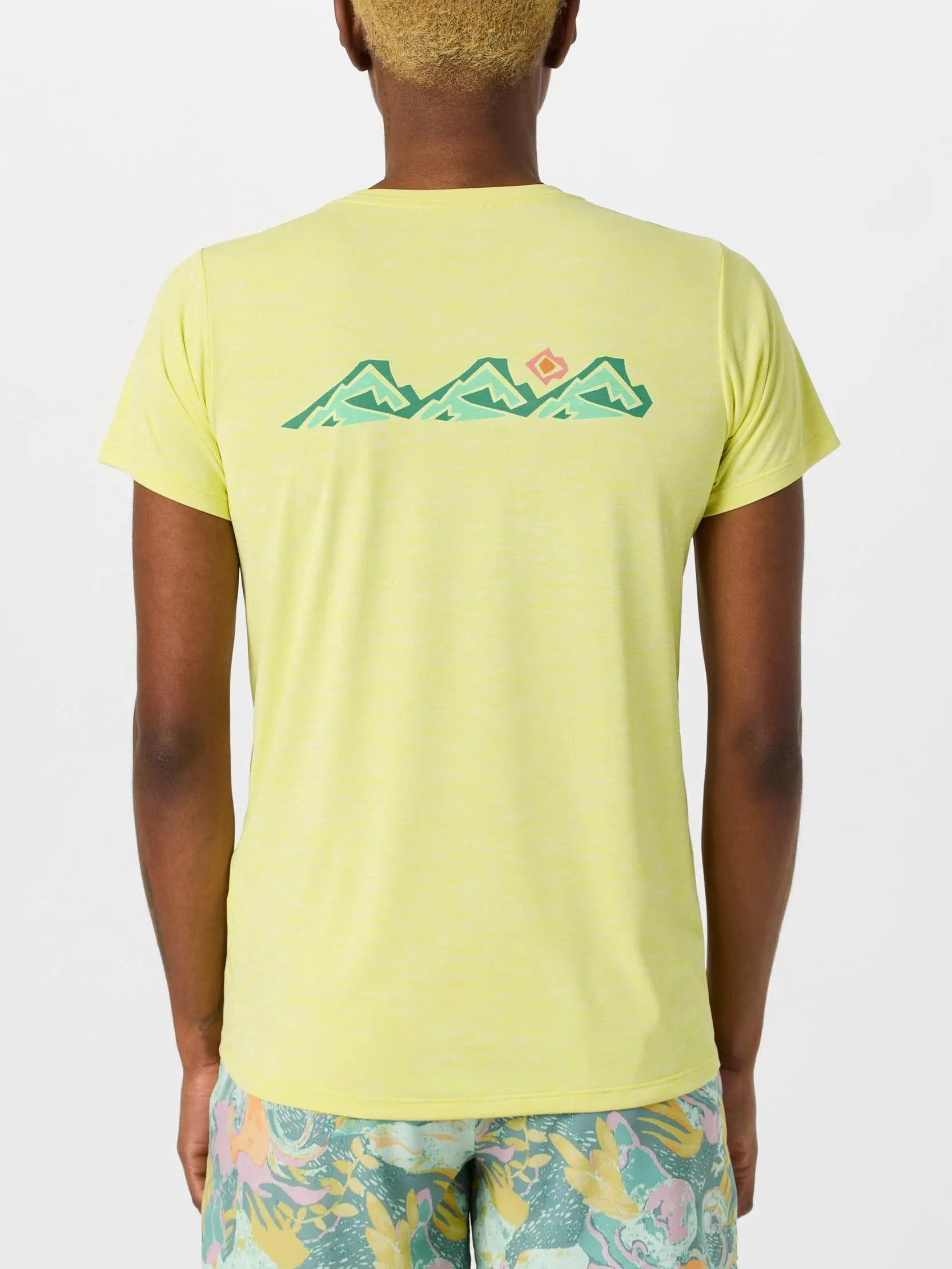 Patagonia Womens Capilene Daily Short Sleeve Trailcheck
