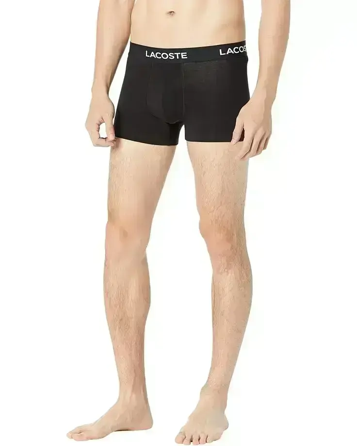 Men's Lacoste 5-Pack Cotton Stretch Trunks
