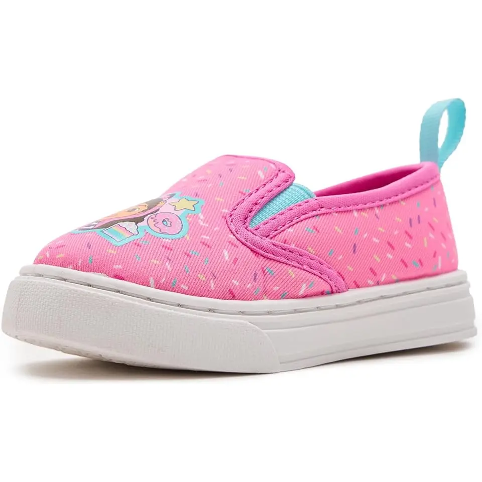 Gabby's Dollhouse Canvas Slip On Sneakers (Toddler/Little Kid)