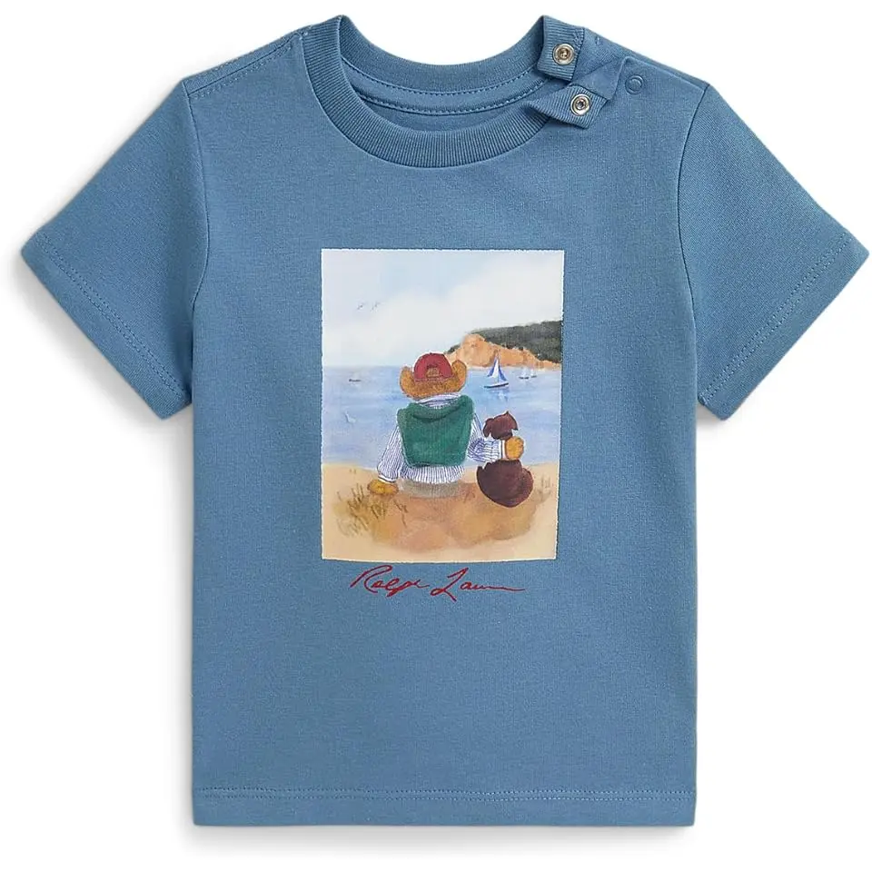 Polo Bear Cotton Jersey Tee (Infant)