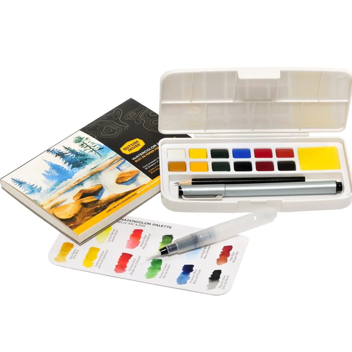 Backpack Watercolor Set