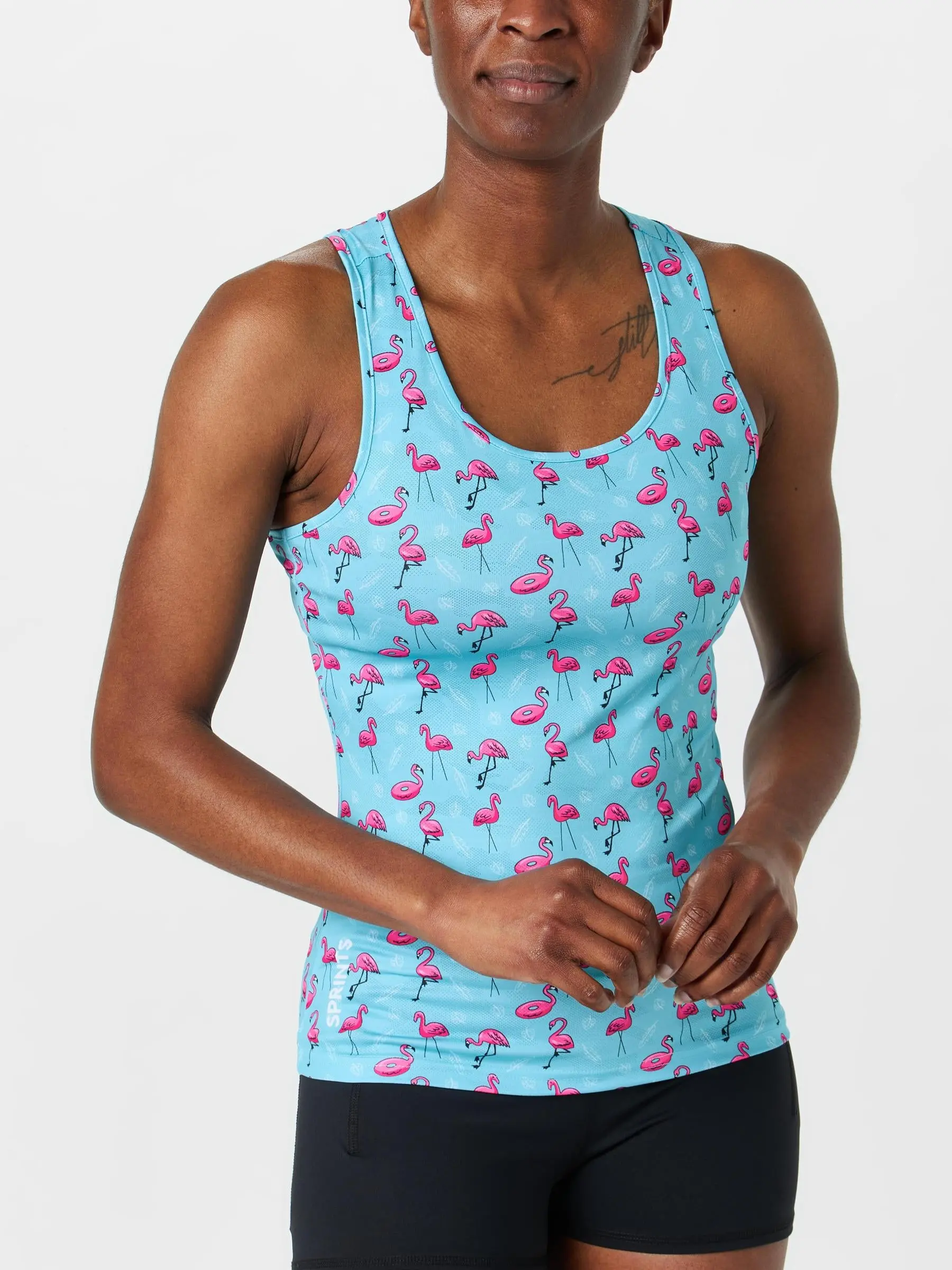 Sprints Women's Running Tanks Find the Fauxmingo