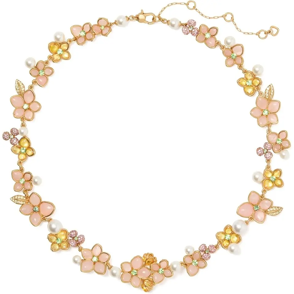 Pastel Petals Statement Necklace