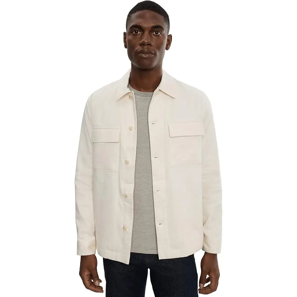 Stretch Linen Chore Coat
