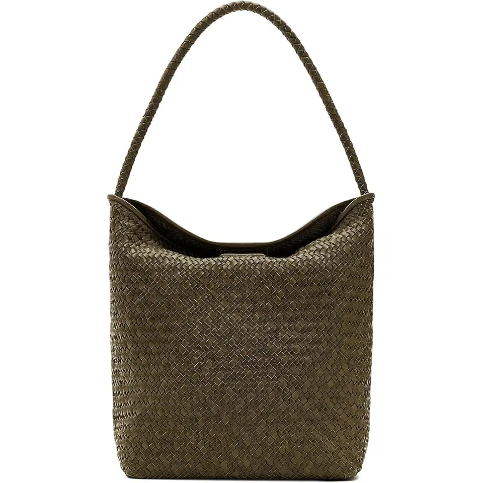 The Signature Woven Bucket Bag