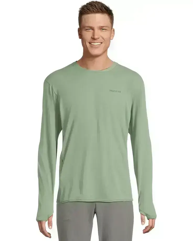 Men's Marmot AirExchange SolarShield Crew Long Sleeve