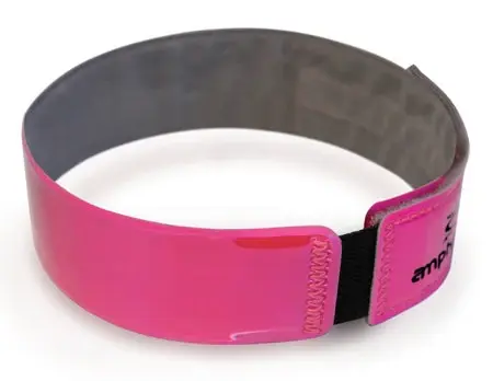Stretch-Bright Fluorescent Reflective Band