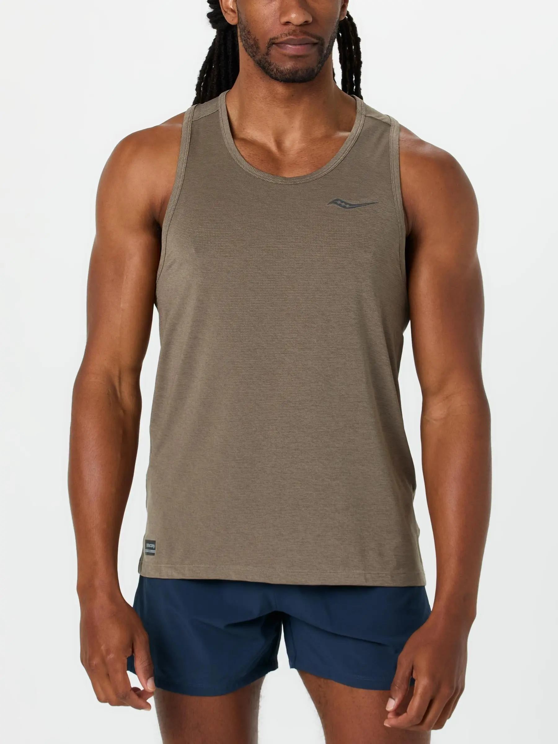 Saucony Men's Stopwatch Singlet