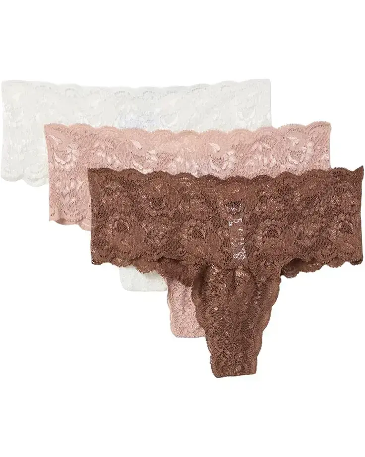 Women's Cosabella Never Say Never Comfie Thongs 3-Pack
