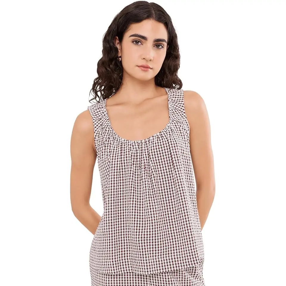 The Ana U-Neck Sleeveless Blouse