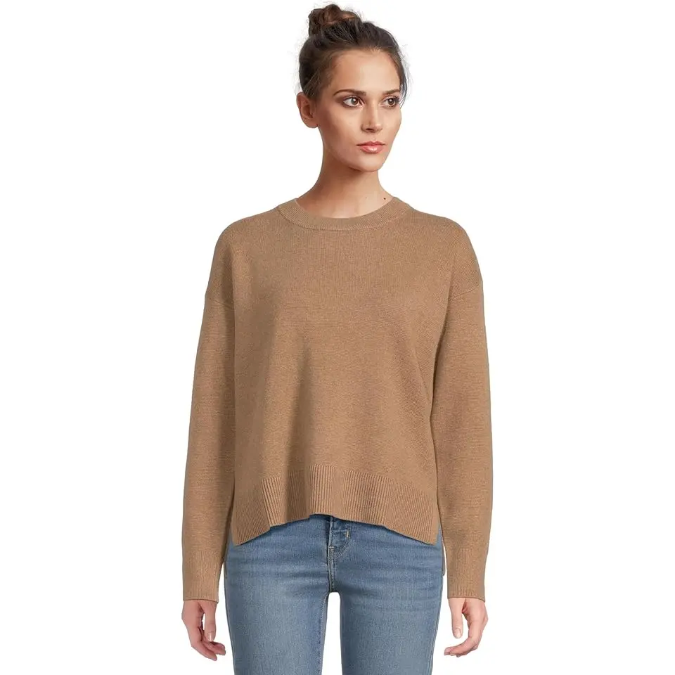 Wicked Soft Cotton/Cashmere Crewneck Sweater