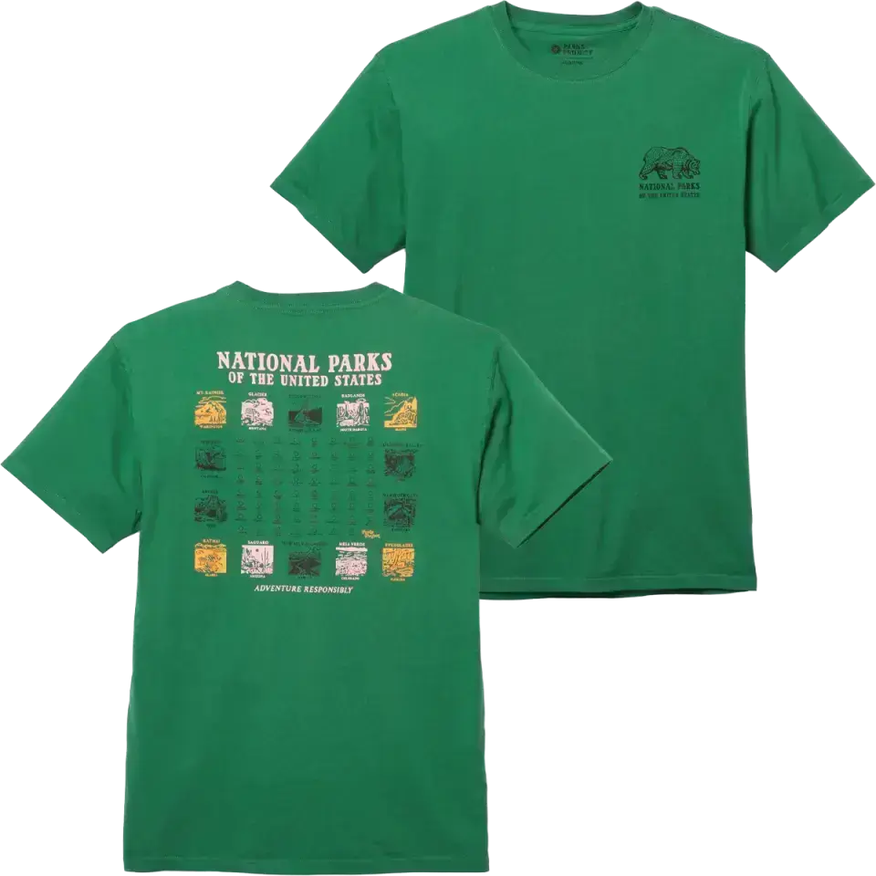 National Parks Pictograms Tee