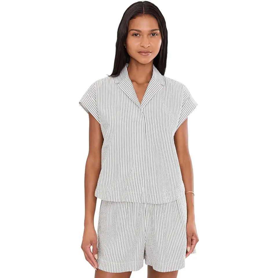 Mindy Shirt - Seersucker