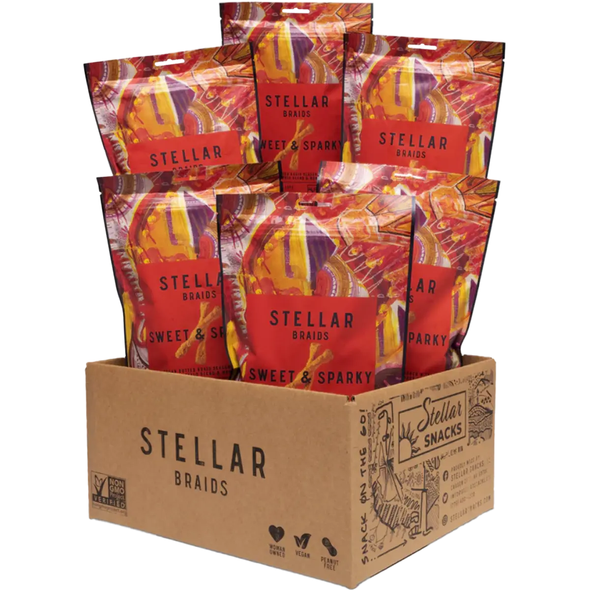 Stellar Braids 5 oz Pretzel Braids
